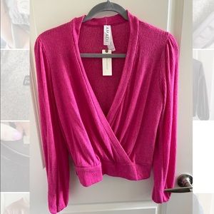 Anthropologie Pink Top. Size S. Never been worn
